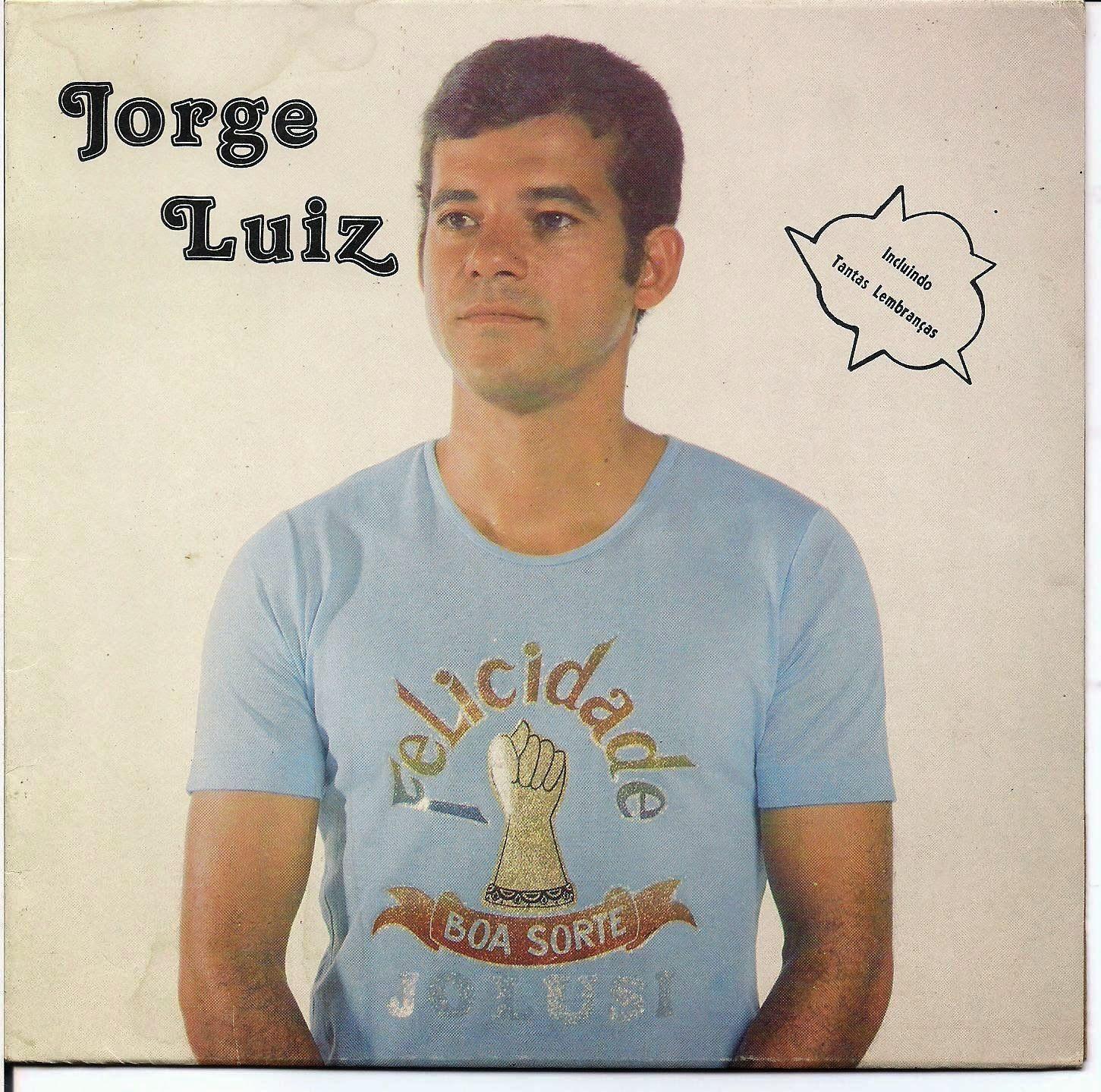 Capa do Álbum "Tantas Lembranças", de Jorge Luiz