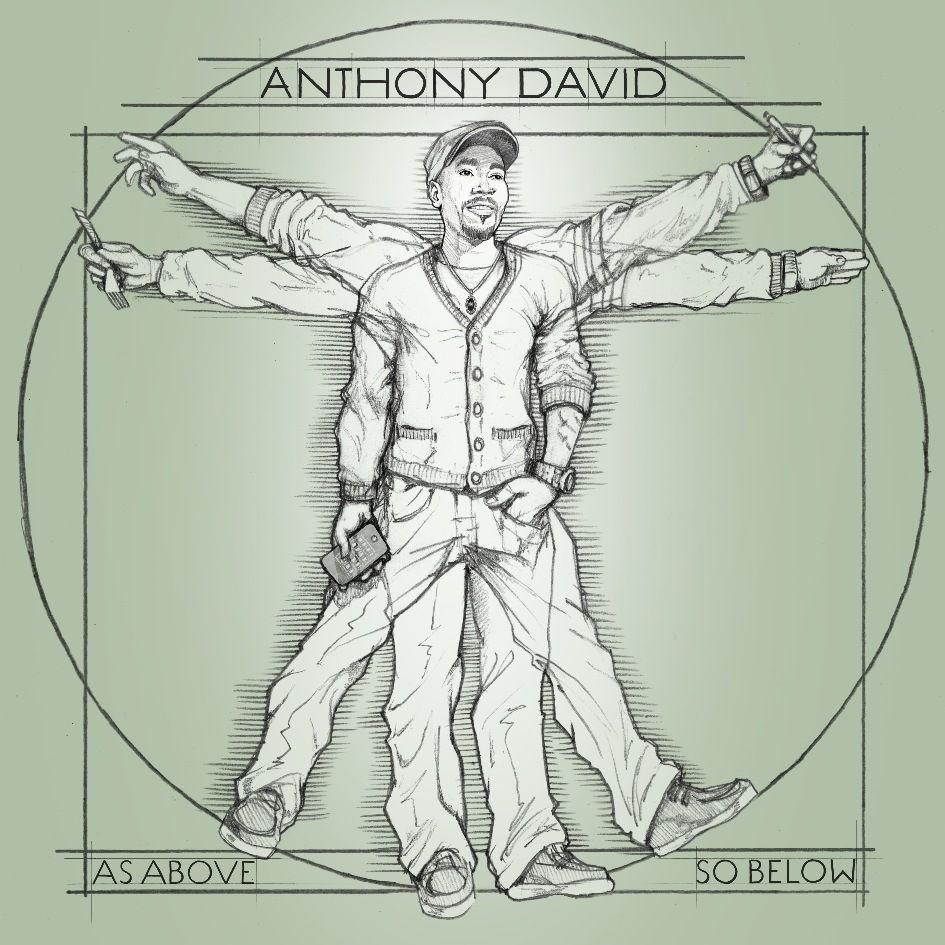 Portada de Álbum "As Above So Below", de Anthony David