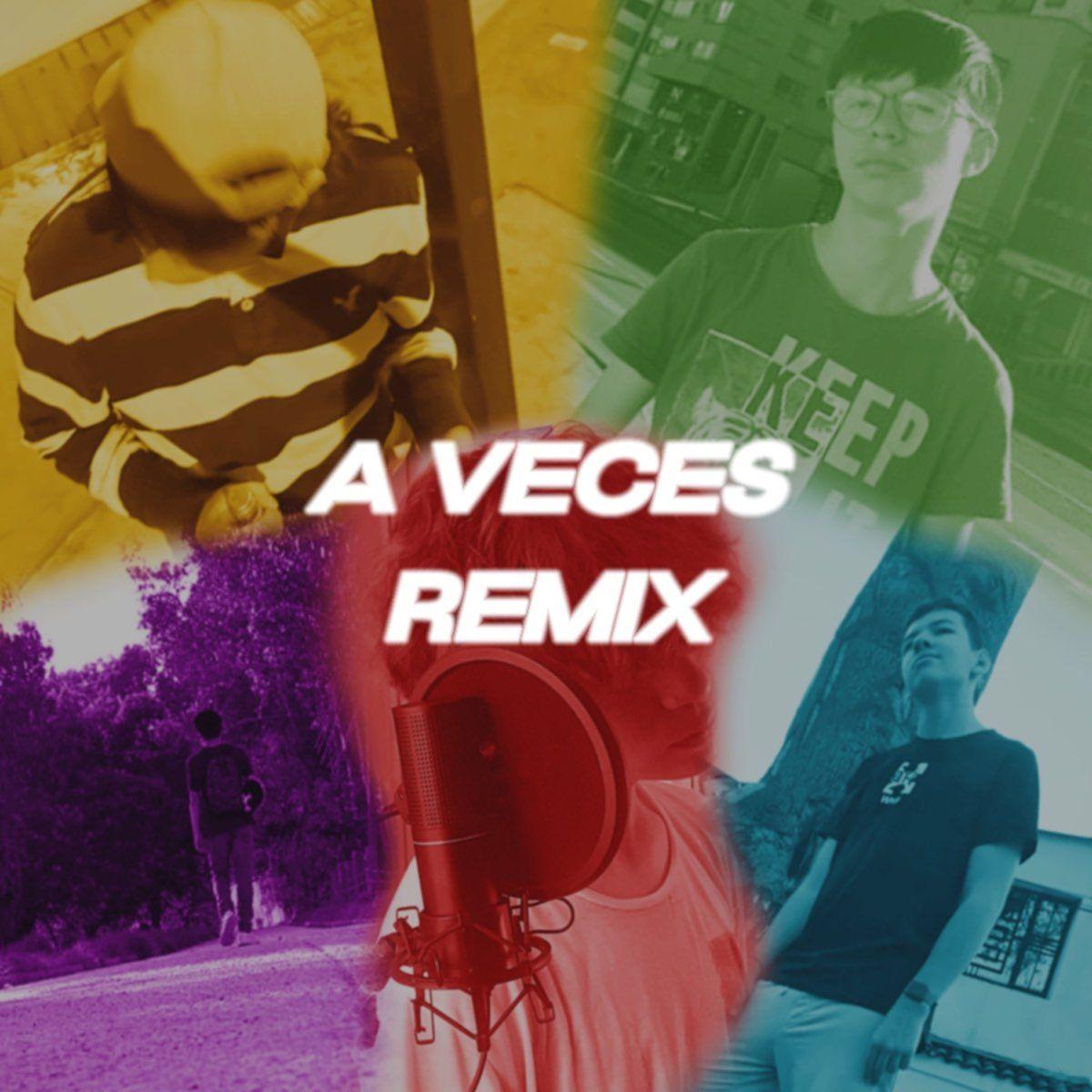 Capa do Single/EP "A Veces (remix)", de Zenauh