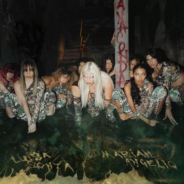 Capa do Single/EP "ANACONDA *o* ~~~ (part. Mariah Angeliq)", de Luísa Sonza