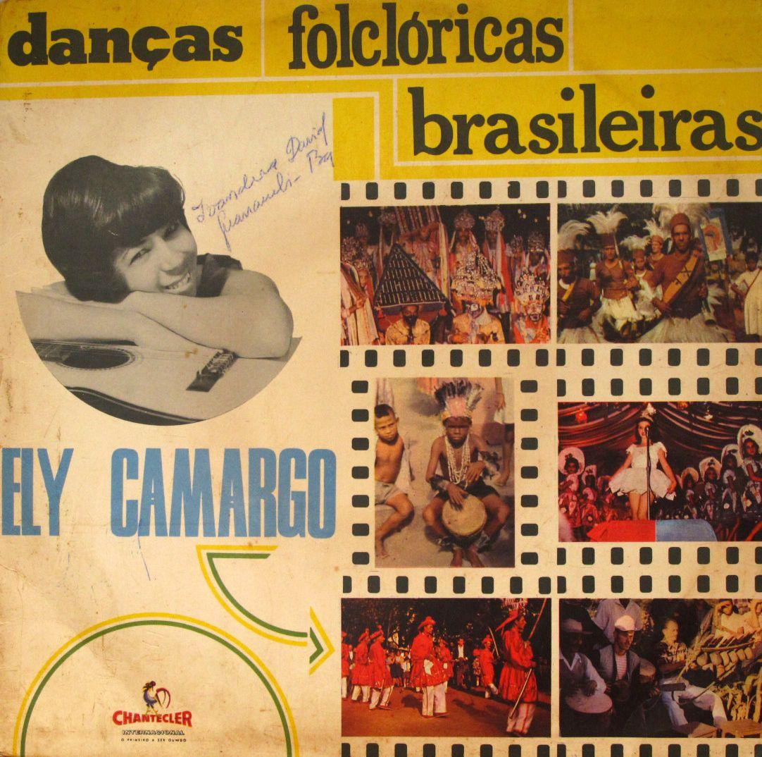 Capa do Álbum "Danças Folclóricas Brasileiras", de Ely Camargo