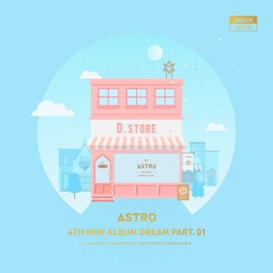 Portada de Álbum "Dream Part.01", de ASTRO