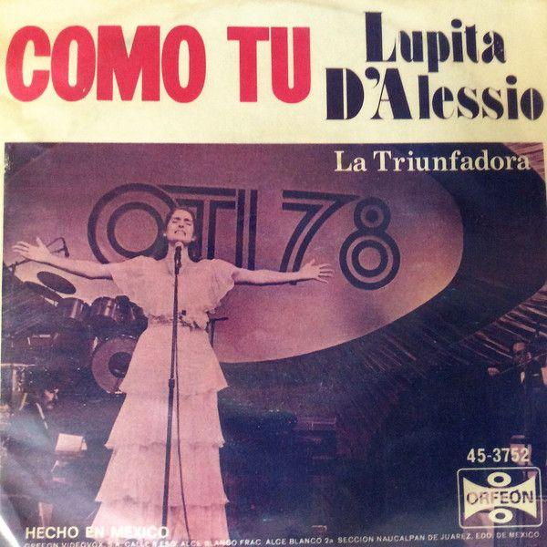 Portada de Álbum "Como tu / la Triunfadora", de Lupita D'Alessio
