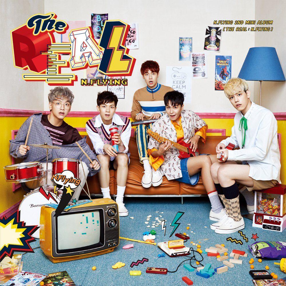 Portada de Sencillo/EP "The Real: N. Flying", de N.Flying