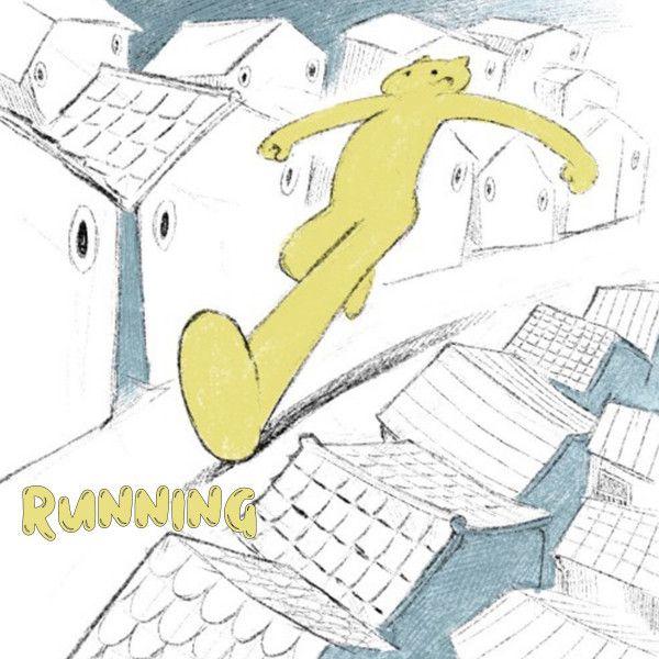 Capa do Álbum "Running", de luqeta