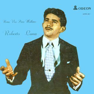 Portada de Álbum "Uma Voz Para Milhões", de Roberto Luna