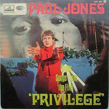 Portada de Álbum "Sings Songs From The Film Privilege", de Paul Jones
