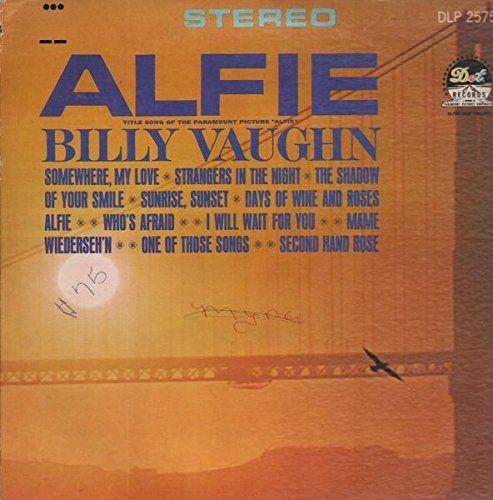 Portada de Álbum "Alfie", de Billy Vaughn