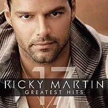 Capa do Álbum "Greatest Hits", de Ricky Martin