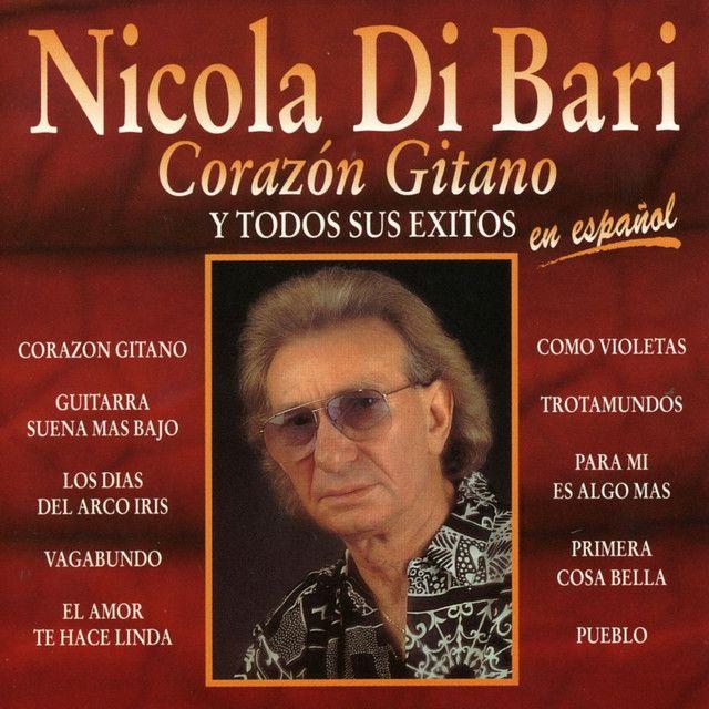 Portada de Álbum "Corazon Gitano", de Nicola di Bari