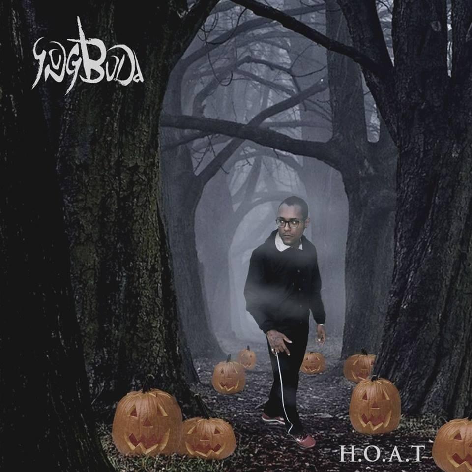 Capa do Álbum "Halloween o Ano Todo", de Yung Buda