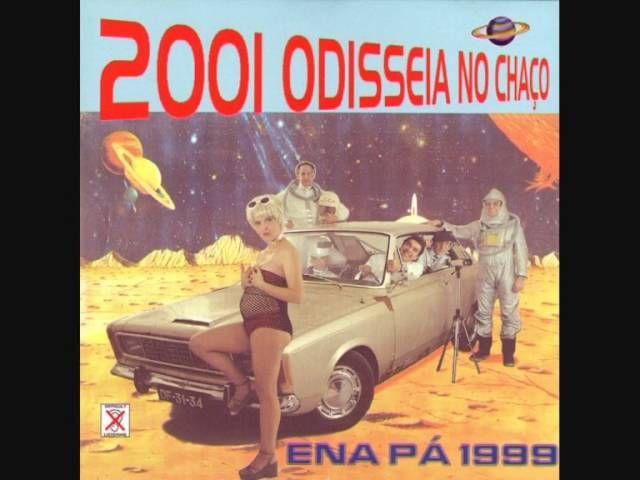 Capa do Álbum "2001 Odisseia No Chaço", de Ena Pá 2000