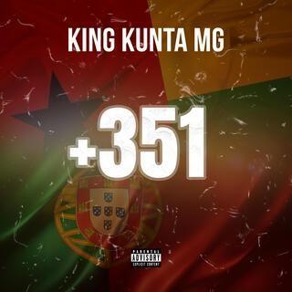 Capa do Single/EP "+351", de King Kunta MG