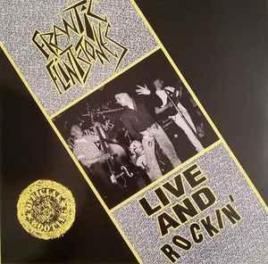 Portada de Álbum "Live And Rockin'", de Frantic Flintstones
