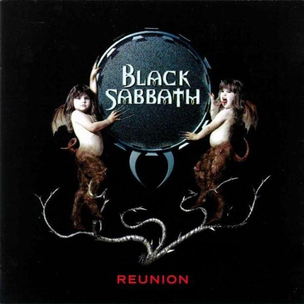 Capa do Álbum "Reunion", de Black Sabbath