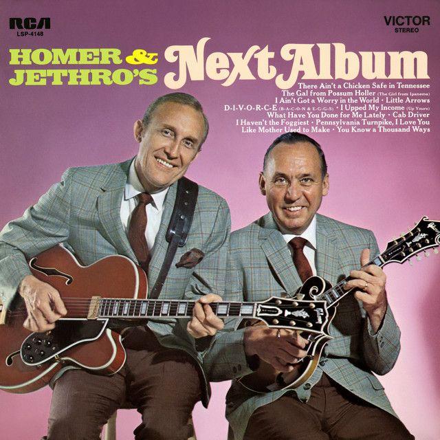 Portada de Álbum "Homer & Jethro's Next Album", de Homer & Jethro