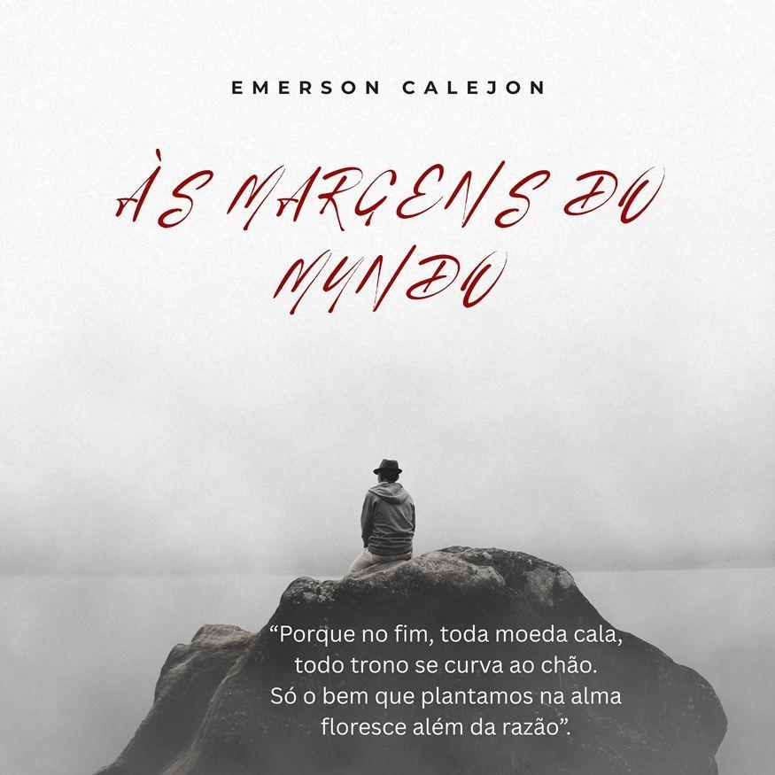 Portada de Álbum "Às Margens do Mundo", de Emerson Calejon