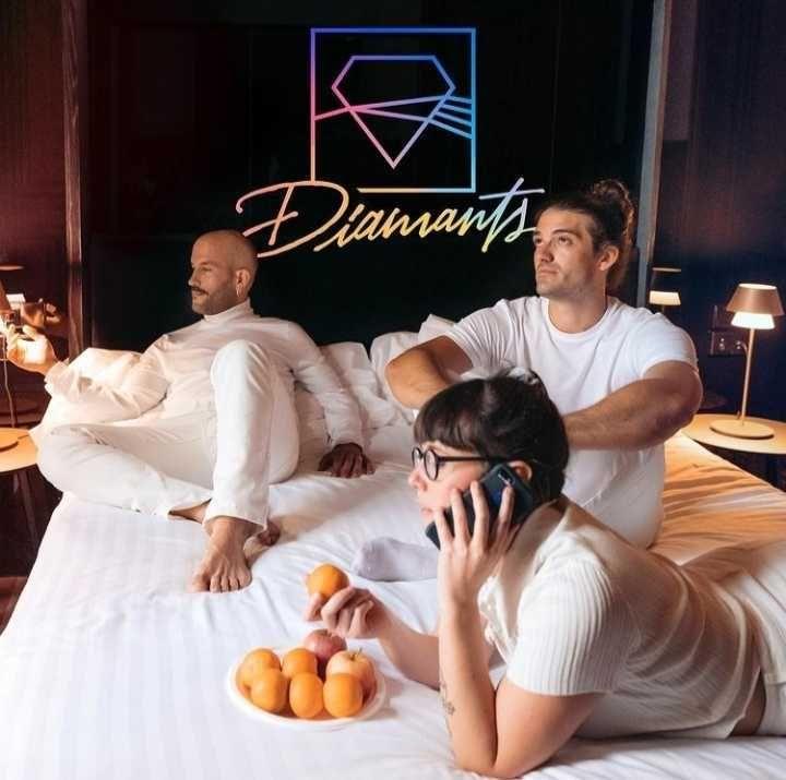 Capa do Single/EP "Diamants", de Els Catarres