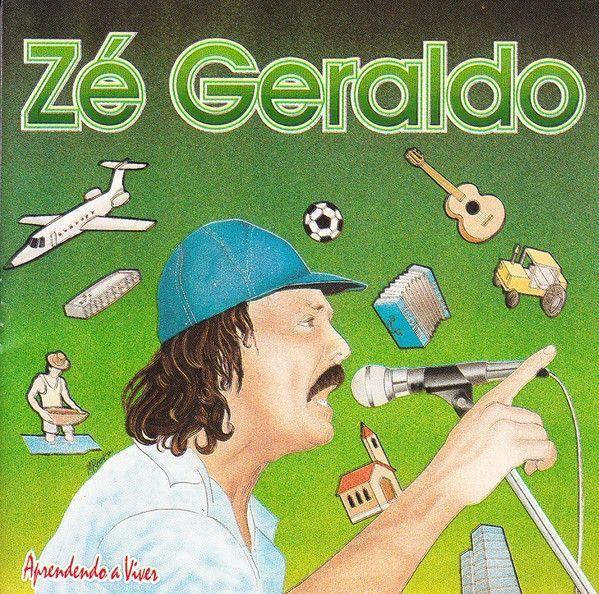 Portada de Álbum "Aprendendo a Viver", de Zé Geraldo