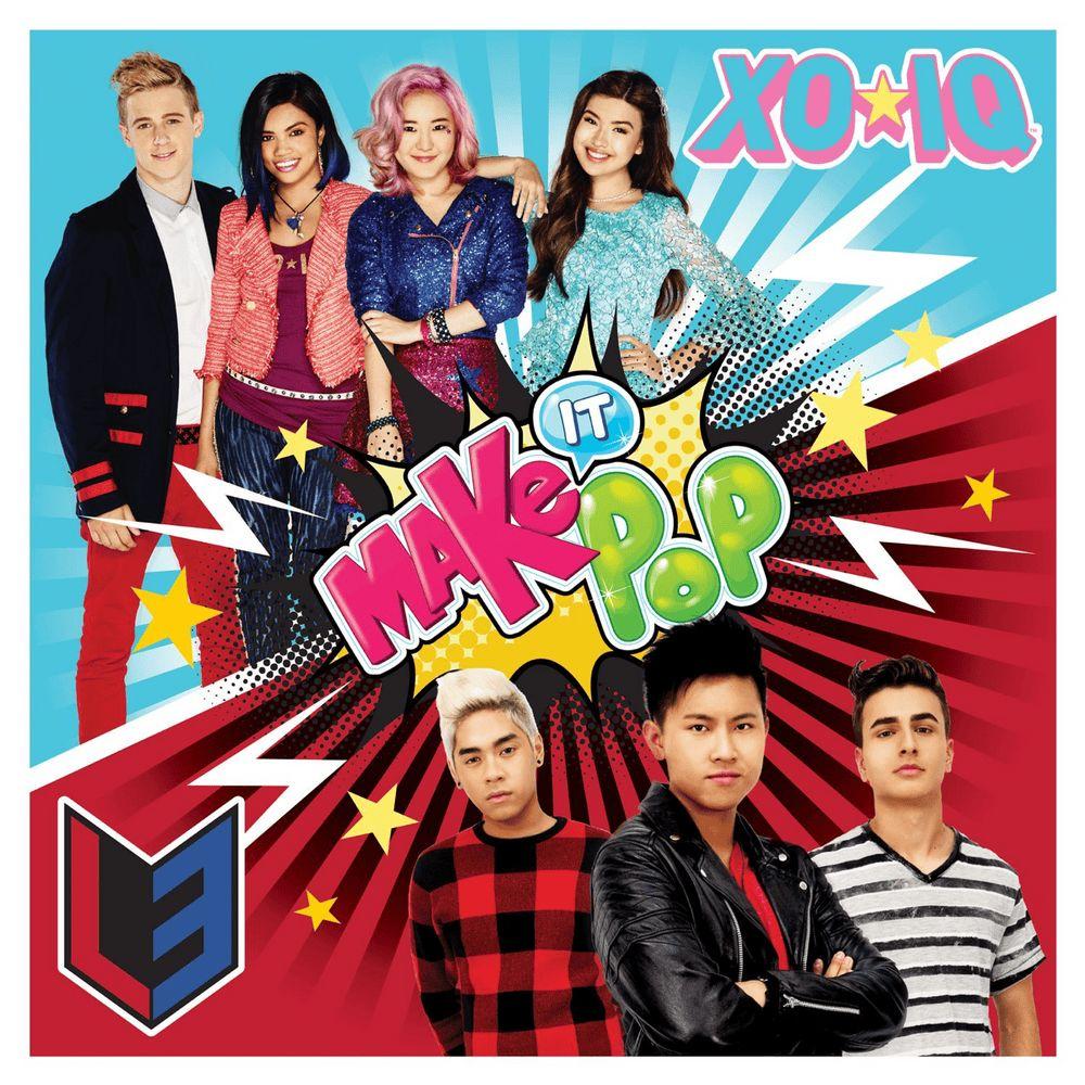 Portada de Sencillo/EP "Make it Pop: xo iq vs l3 (Music From The Original tv Series)", de XO-IQ
