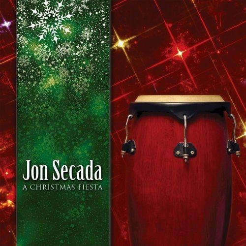 Album cover of " A Christmas Fiesta" by Jon Secada
