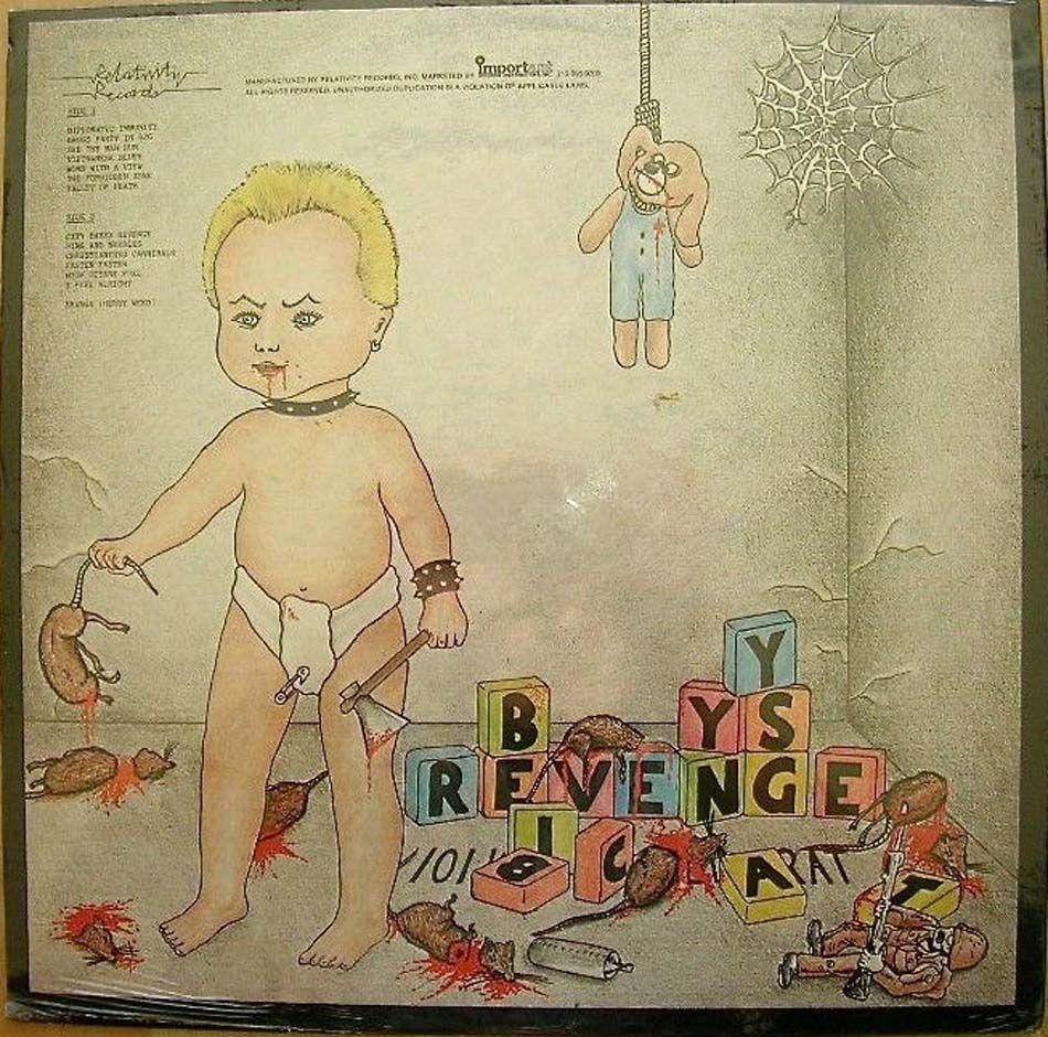 Capa do Álbum "City Baby's Revenge", de GBH