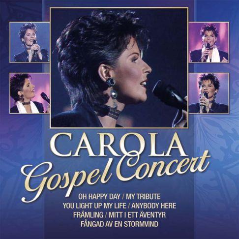 Portada de Álbum "Gospel Concert", de Carola Häggkvist