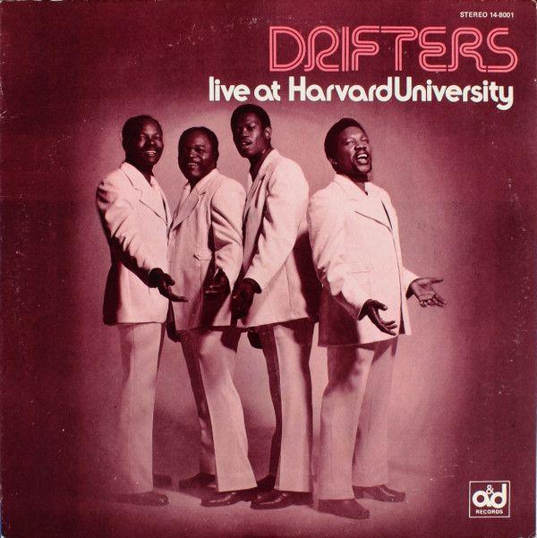 Portada de Álbum "Live At Harvard University", de The Drifters