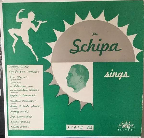 Capa do Álbum "Tito Schipa Sings", de Tito Schipa