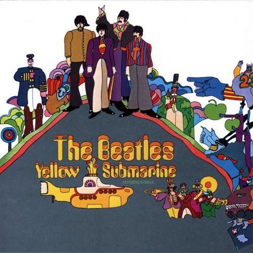Portada de Álbum "Yellow Submarine", de The Beatles