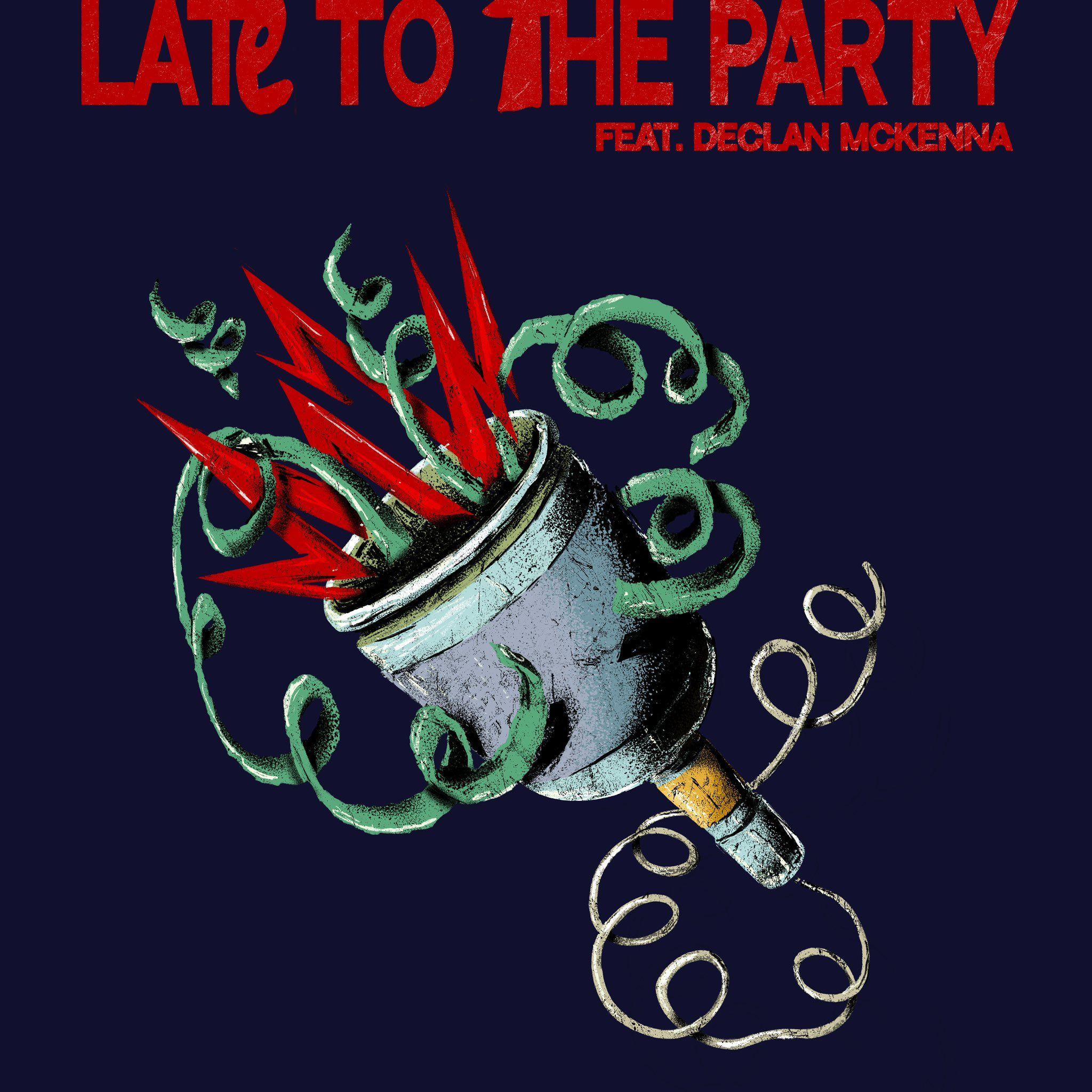 Portada de Sencillo/EP "Late To The Party (feat. Declan McKenna)", de Orla Gartland