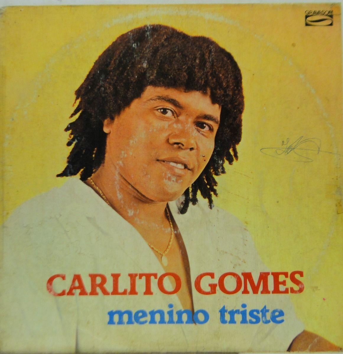 Portada de Álbum "Menino Triste", de Carlito Gomes
