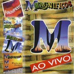 Portada de Álbum "Ao Vivo", de Banda Magníficos