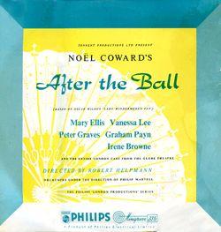 Portada de Álbum "After The Ball", de Noel Coward