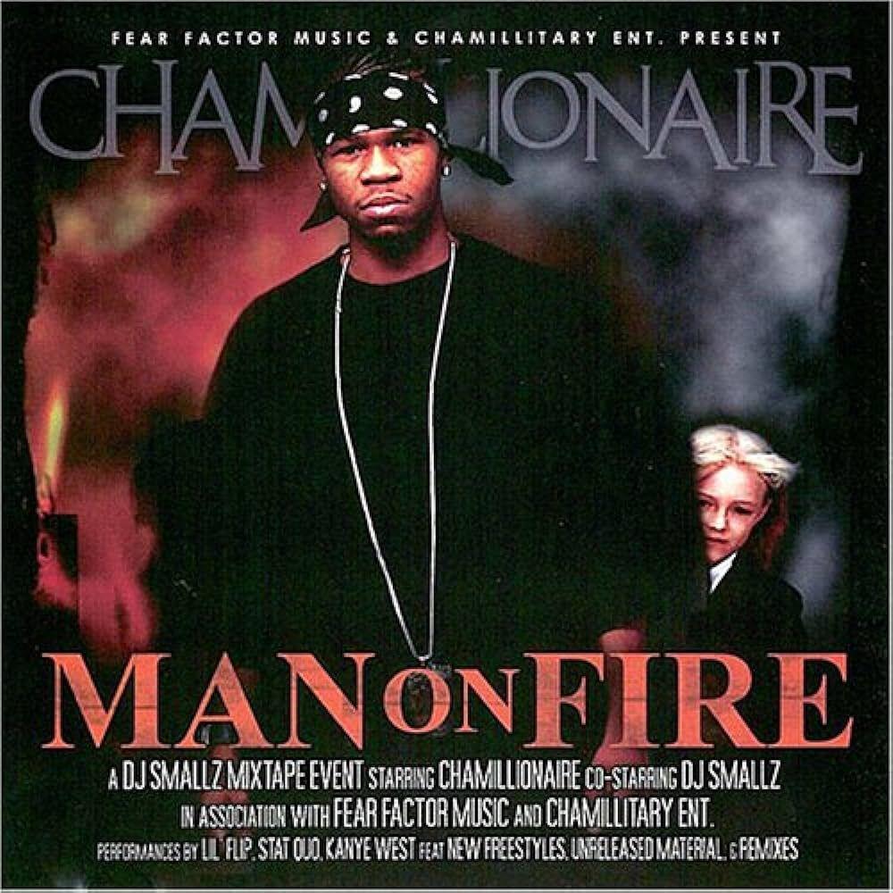Portada de Álbum "Man On Fire", de Chamillionaire