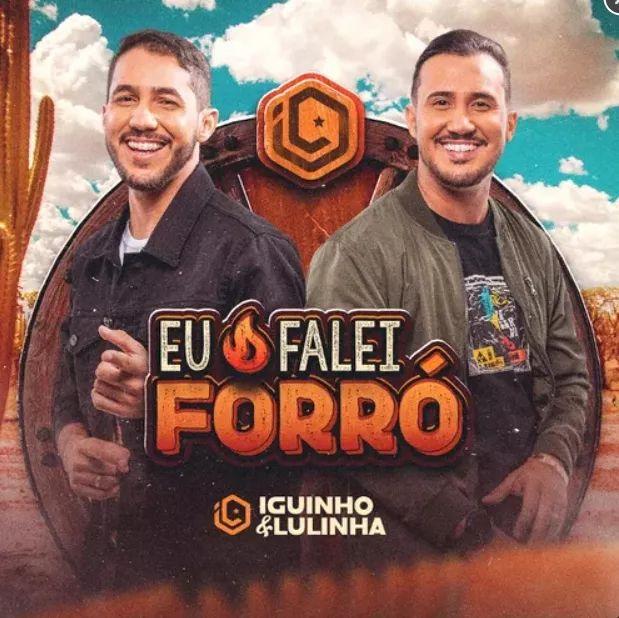 Portada de Álbum "Eu Falei Forró", de Iguinho e Lulinha