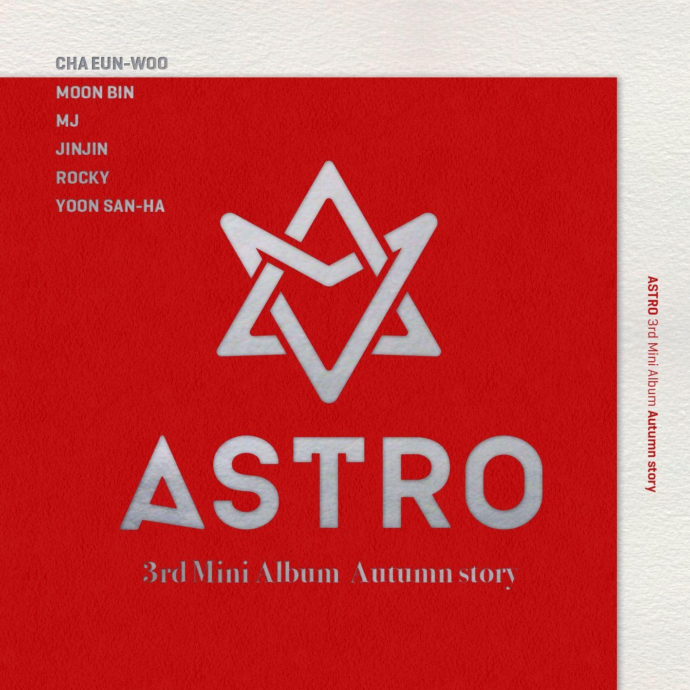 Portada de Álbum "Autumn Story", de ASTRO