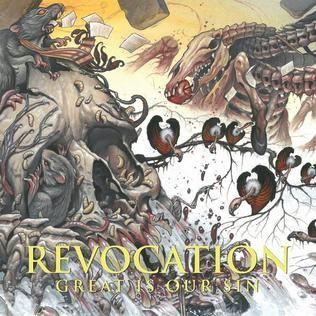 Portada de Álbum "Great Is Our Sin", de Revocation