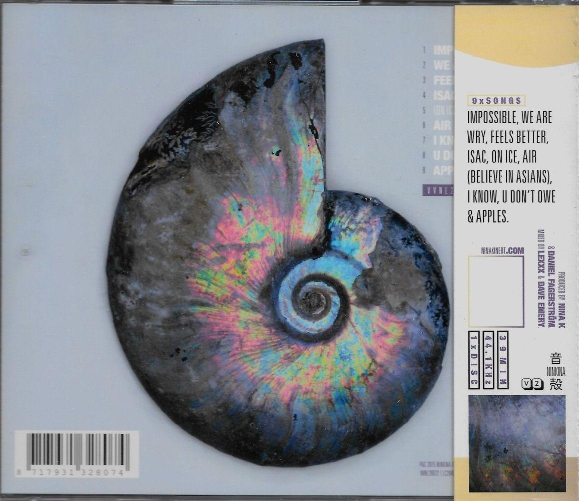 Capa do Álbum "On Ice", de Nina Kinert