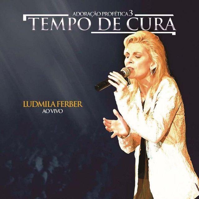 Capa do Álbum "Adoração Profética 3: Tempo de Cura - Ao Vivo", de Ludmila Ferber