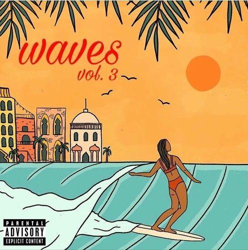 Capa do Álbum "Waves, Vol. 3", de Nicolas Lapeña