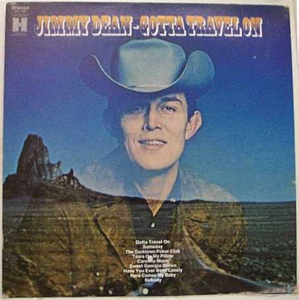 Portada de Álbum "Gotta Travel On", de Jimmy Dean
