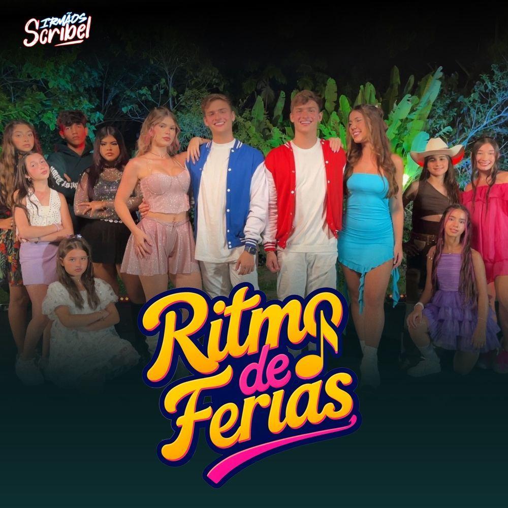 Portada de Sencillo/EP "Ritmo de Férias ", de Irmãos Scribel