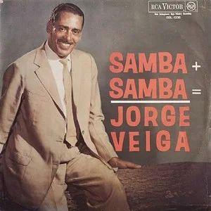 Capa do Álbum "Samba + Samba = Jorge Veiga", de Jorge Veiga