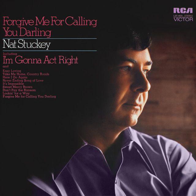 Capa do Álbum "Forgive Me For Calling You Darling", de Nat Stuckey