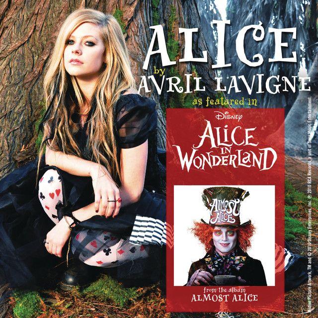 Single/EP cover of "Alice " by Avril Lavigne