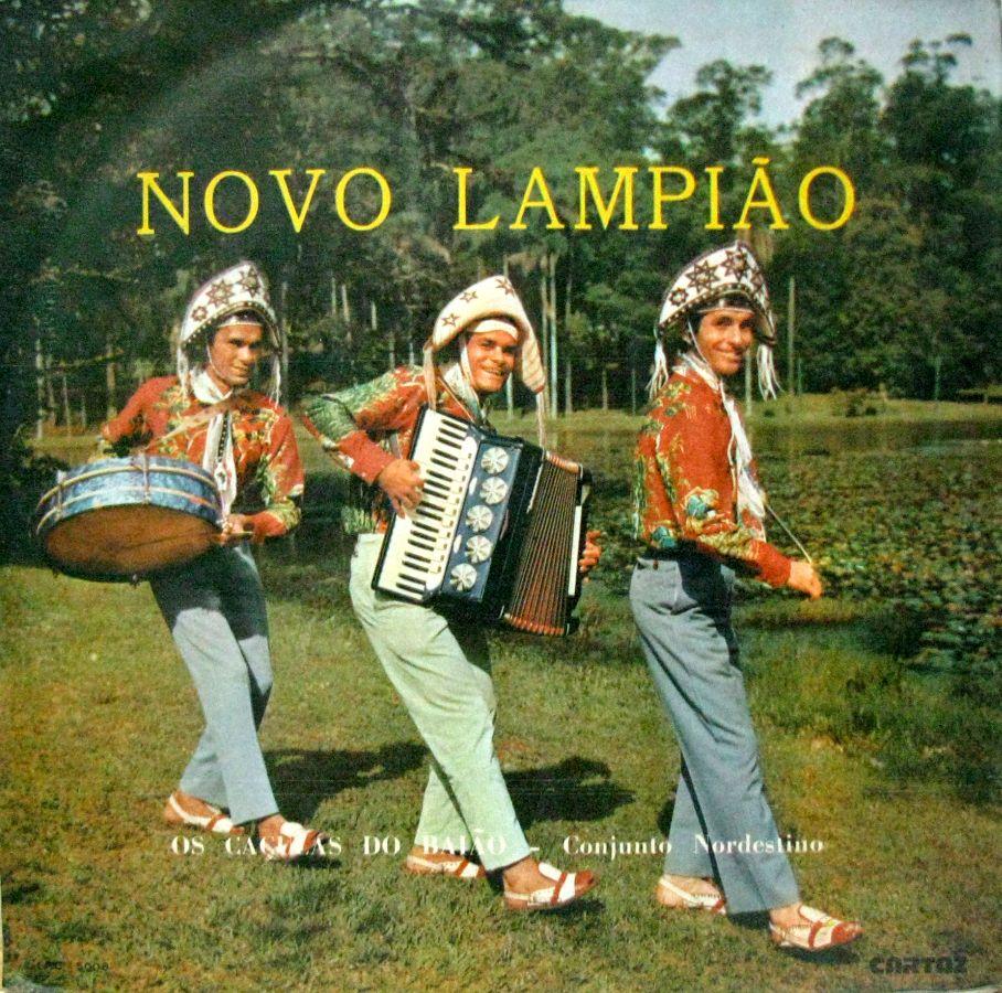 Portada de Álbum "Novo Lampião", de Caçulas do Baião