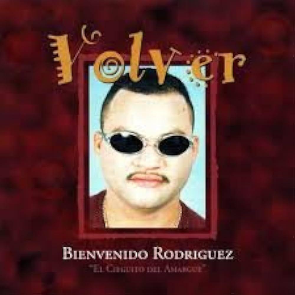 Portada de Álbum "Volver", de Bienvenido Rodríguez
