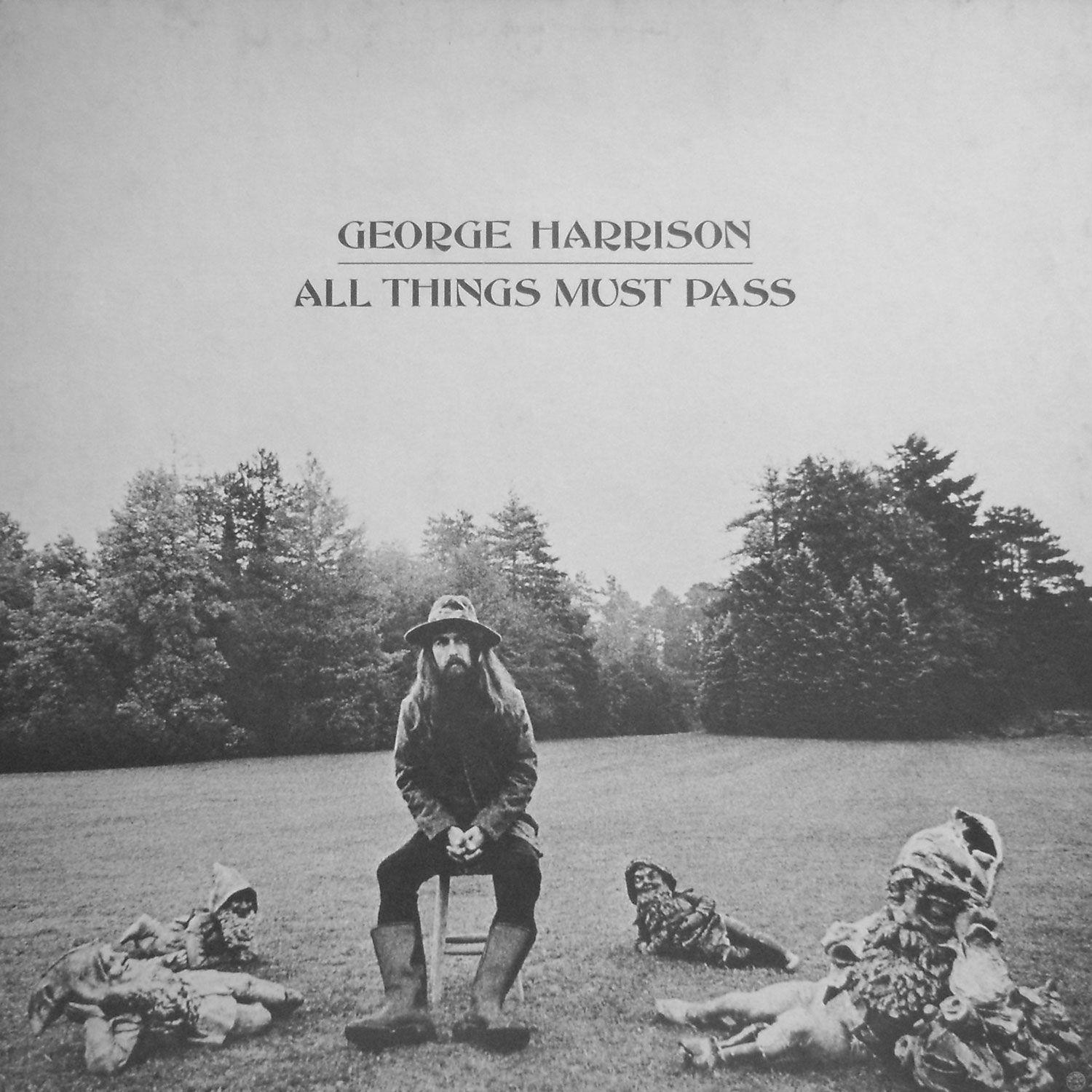 Portada de Álbum "All Things Must Pass", de George Harrison