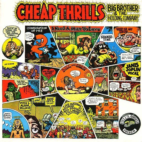 Portada de Álbum "Cheap Thrills", de Big Brother and The Holding Company